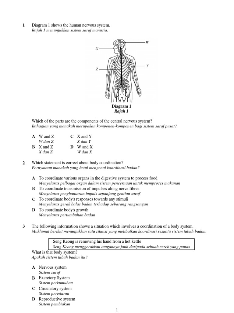 Form 4 Science Exam Paper 1 | PDF | Science & Mathematics