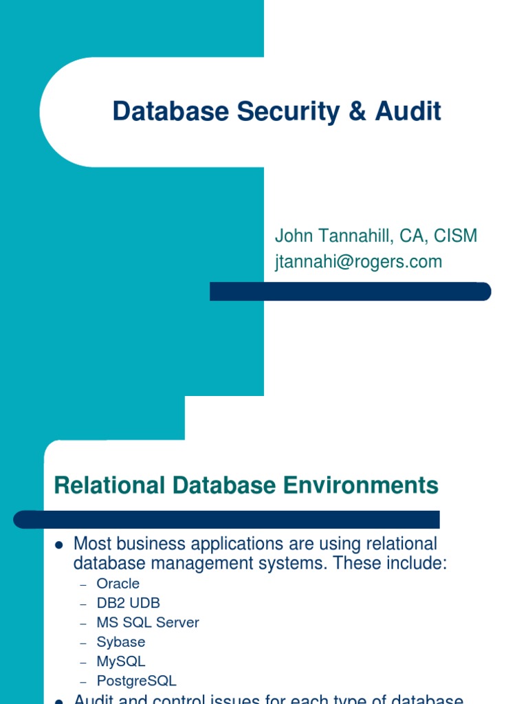 Database Security | PDF | Oracle Database | Databases