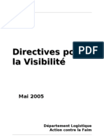Visibility Guidelines FR 2005