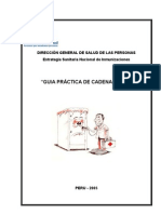 Guía práctica de cadena de frío para la conservación de vacunas