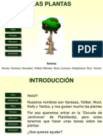 Webquest Las Plantas