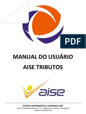 Manual Completo - Sistema AISE Tributos, PDF
