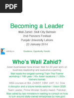 Download Becoming a Leader with Wali Zahid by Wali Zahid SN154337786 doc pdf
