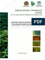 Especies Forestales Reportadas de Bolivia PDF