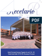 Recetario Uniagustiniana