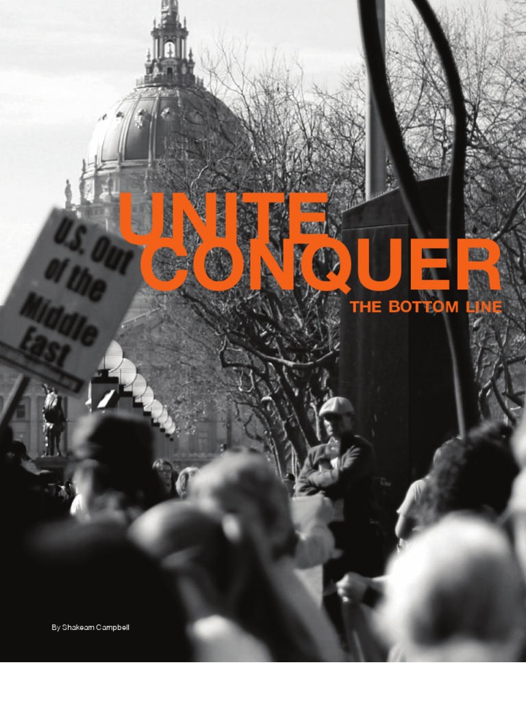 Unite Conquer | PDF | Unrest | Politics (General)