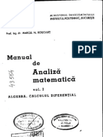 Analiza Matematica - M.N.rosculet - Vol. I