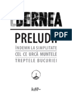 Ernest Bernea – Preludii. Îndemn la simplitate. Cel ce urcă muntele. Treptele bucuriei.