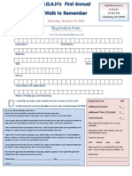 Walk Registration