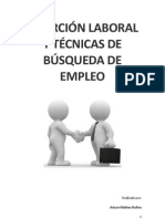 Trabajo Inserción Laboral y Técnicas de Búsqueda de Empleo