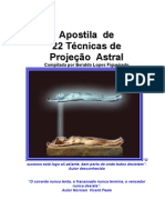 Apostila de 22 Técnicas de Projeção Astral (Beraldo Lopes Figueiredo)