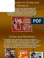 Introduction to Crime and Deviance