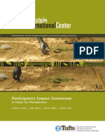 Participatory Impact Assessment: A Guide For Practitioners