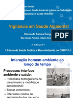 Vigilancia Ambiental - Avancos e Perspectivas