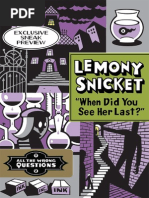 Download Lemony Snickets All the Wrong Questions When Did You See Her Last Book 2 by Little Brown Books for Young Readers SN154371387 doc pdf
