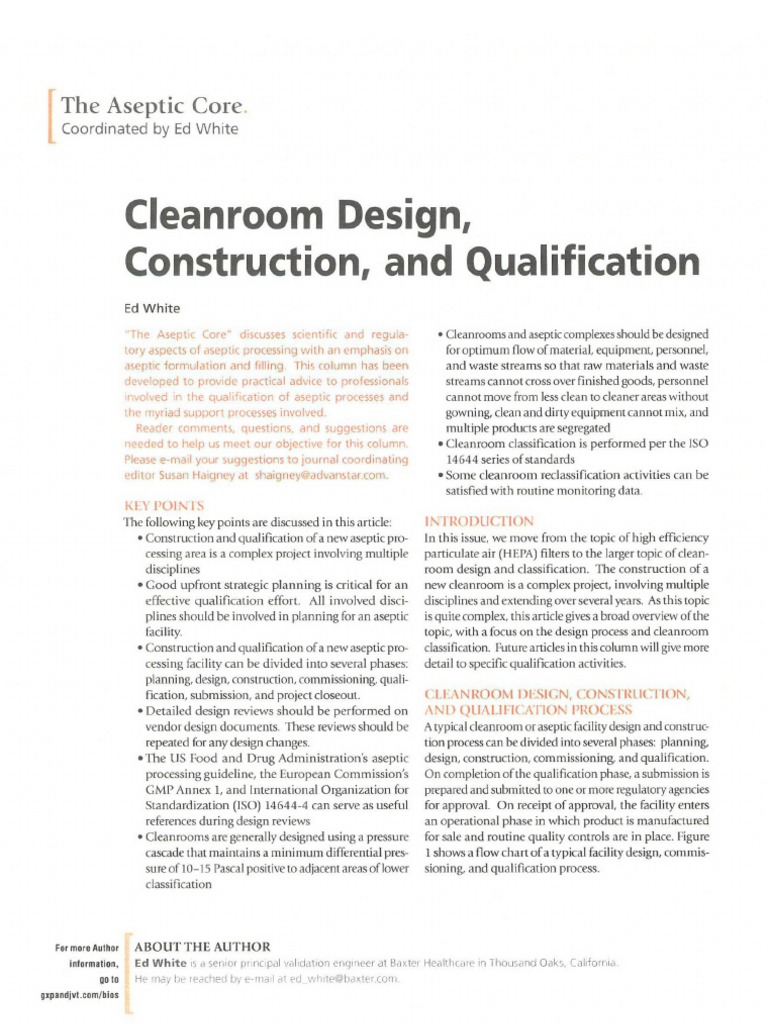 Cleanroom Design PDF
