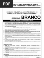 Prova Pmes Ano de 2008