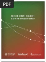 Download 2013 In-House Counsel New Media Engagement Survey by jjpillow SN154380701 doc pdf