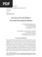Download The Curious Case of the Medium by linazigelyte6216 SN15438610 doc pdf