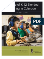 The Rise of K-12 Blended Learning in Colorado