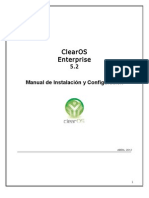ClearOS Manual de Instalación y Configuración
