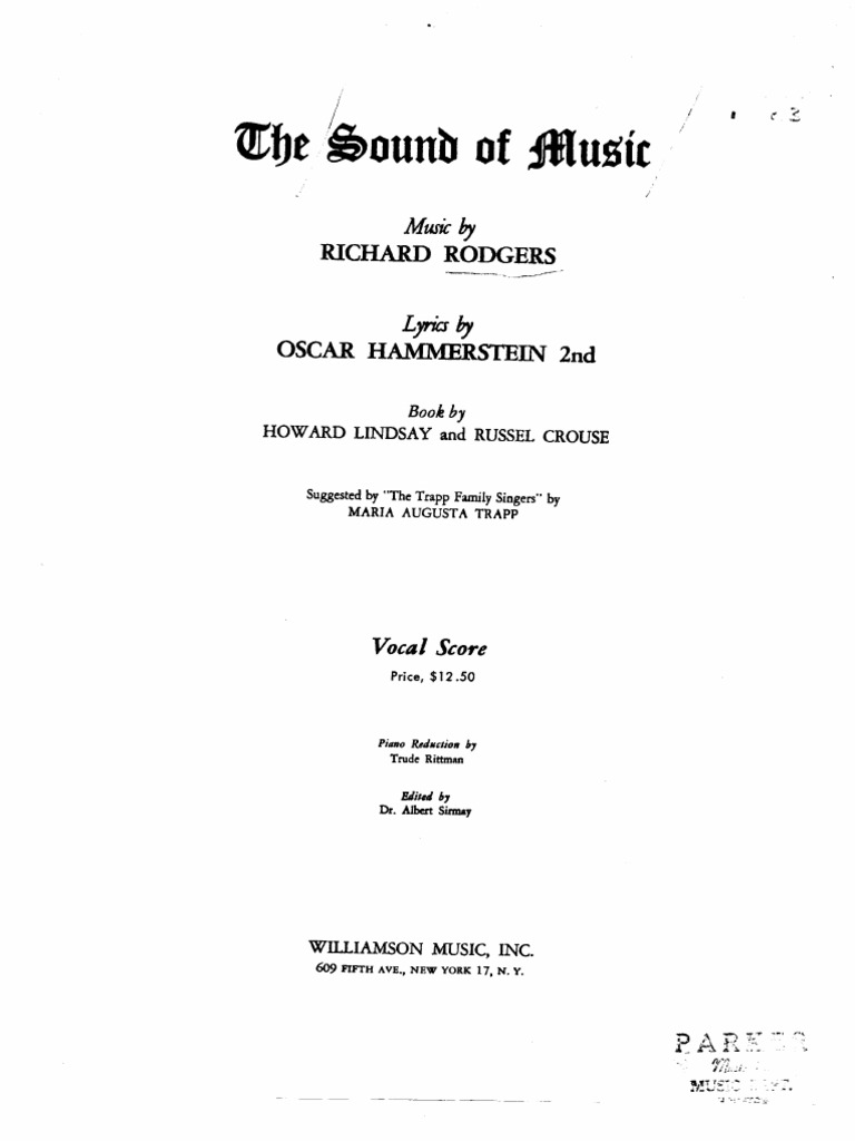 Sound of Music, The | PDF