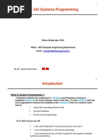 BIL 244 Systems Programming: Erkan Zergeroglu, PH.D