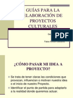 Guia Elaboracion Proyectos Culturales