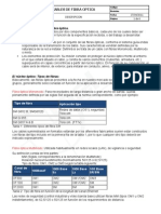 Cables de Fibra Optica Clasificacion Definicion y Tipos FO - 2011