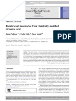 Biolubricant Basestocks From Chemically Modified Ricinoleic Acid
