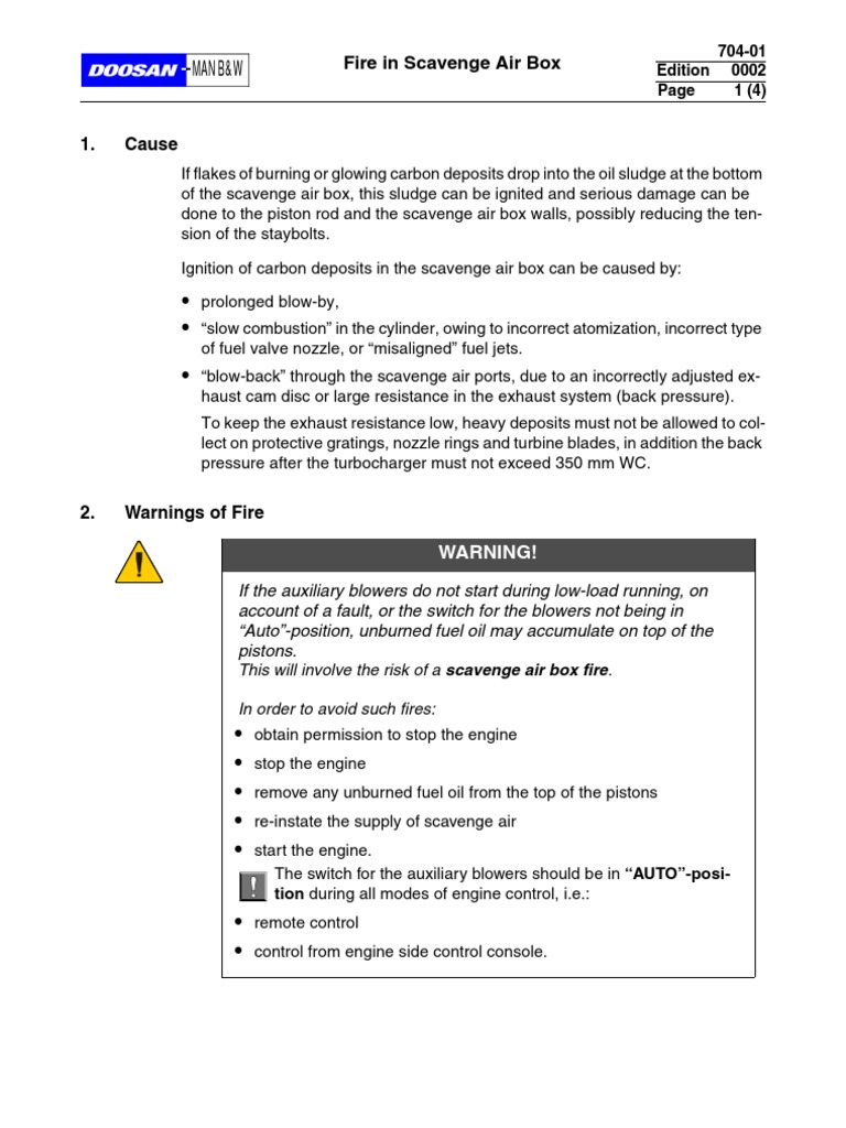 Scavenge Fire | PDF | Technology & Engineering