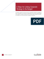 6 Step Linking Strategy To Budget