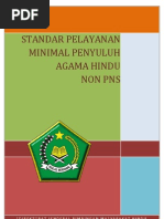 Standar Pelayanan Minimal Penyuluh Agama Hindu Non PNS