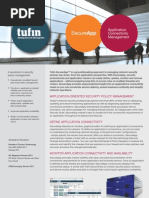 Tufin Secure App Data Sheet en