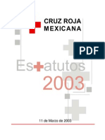 Estatutos de Cruz Roja Mexicana