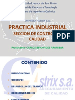 Presentación - Practica Industrial