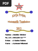 Contoh Jawapan Projek Matematik Tambahan 2013 Sabah