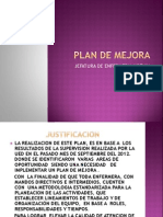 Plan de Mejora