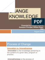 change knowledge presentation