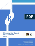 Community-Based Procurement Manual (Nov2011)