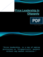 Price Leadership in Oligopoly