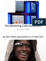 The Marketing Code Disconnect 