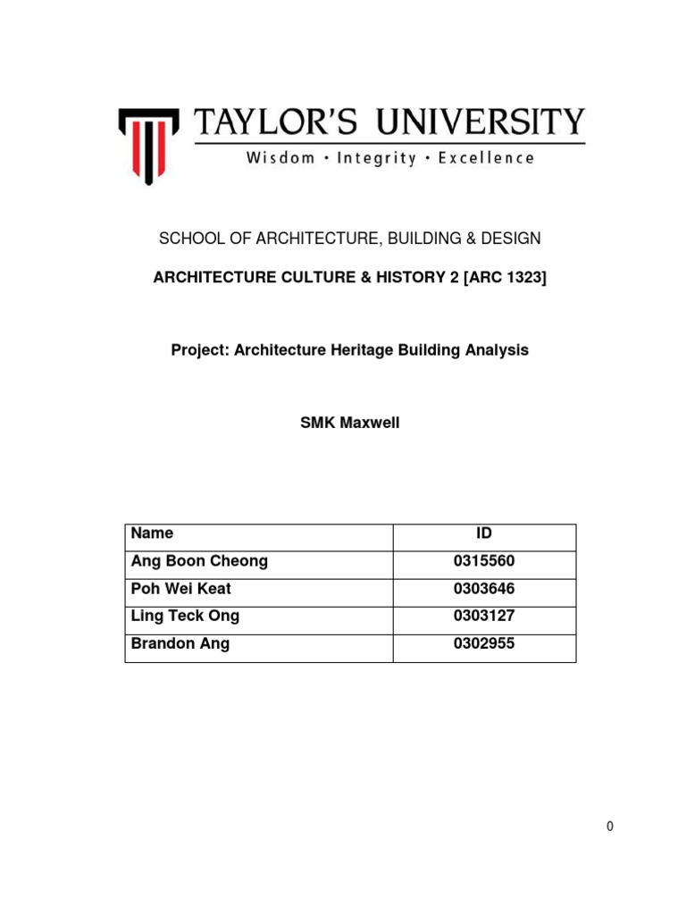 Maxwell High School PDF Column Architectural Design