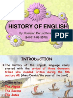 1.History of English