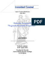 Derecho Procesal Organico I