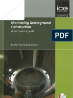 Monitoring Underground Construction - ICE PDF