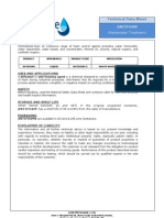 Antifoam Wastewater Treatment: Technical Data Sheet