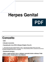 Slide Herpes Genital