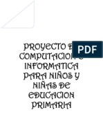 Proyecto de Computacion Para Educacion Primaria