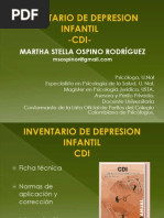 Interpretación del Test CDI Infantil | PDF | Depresión (estado de ánimo ...
